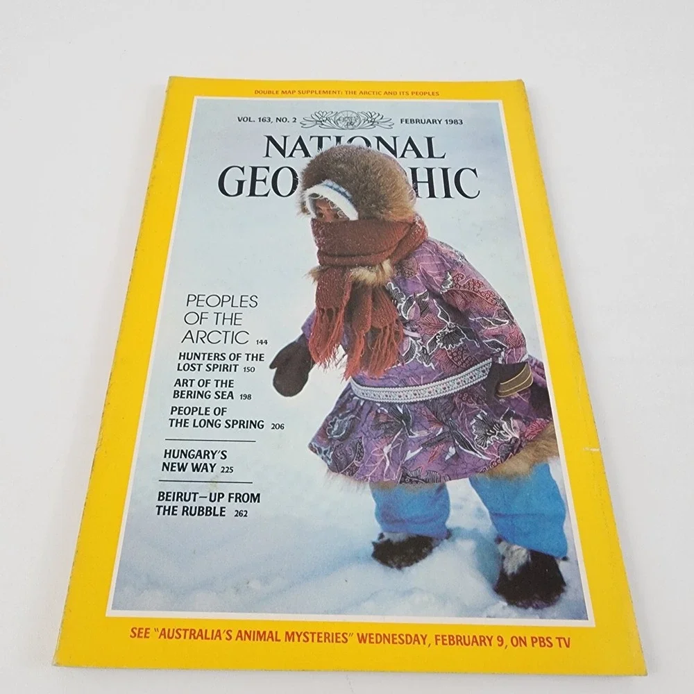 National Geographic Magazine February 1983 No Insert